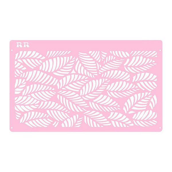 Stencil Folhagem 1 - Ref. 3030 - 1 unidade - RR Cortadores - Rizzo