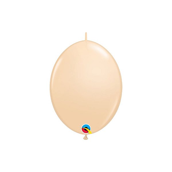 Balão de Festa Látex Liso Q-Link - Blush - 12" 30cm - 50 unidades - Qualatex Outlet - Rizzo