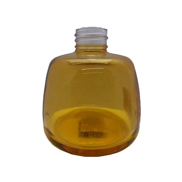 Frasco para Perfumaria de Vidro Redondo - Difusor Mel - 200ml - 1 unidade - Rizzo