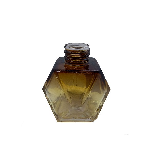 Frasco para Perfumaria de Vidro Quadrado - Viena Amabar - 100ml - 1 unidade - Rizzo