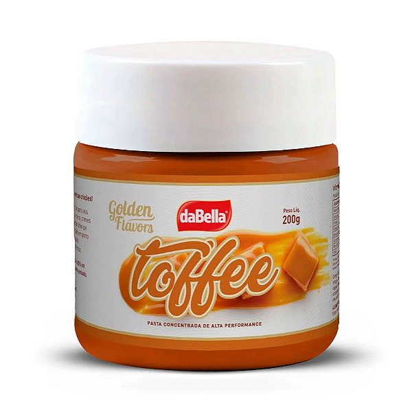 Pasta Saborizante Puro Sabor Toffe 200g - 1 unidade - DaBella - Rizzo