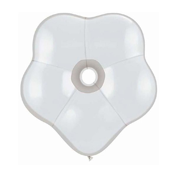 Balão de Festa Látex Blossom - Transparente - 6" 15cm - 50 unidades - Qualatex Outlet - Rizzo
