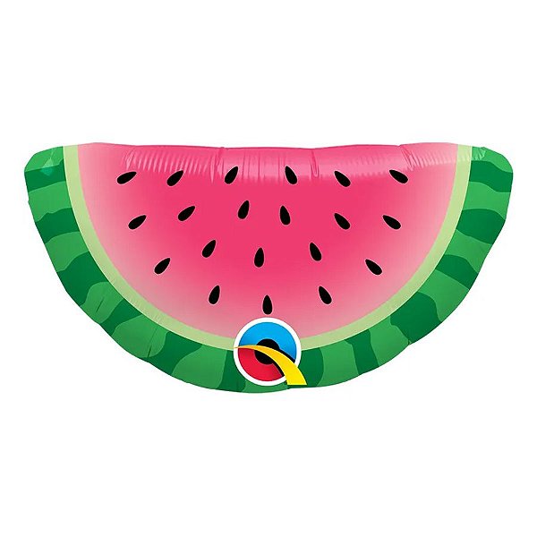 Balão de Festa Microfoil 14" 35cm  Fatia de Melancia - 1 unidade - Qualatex Outlet - Rizzo