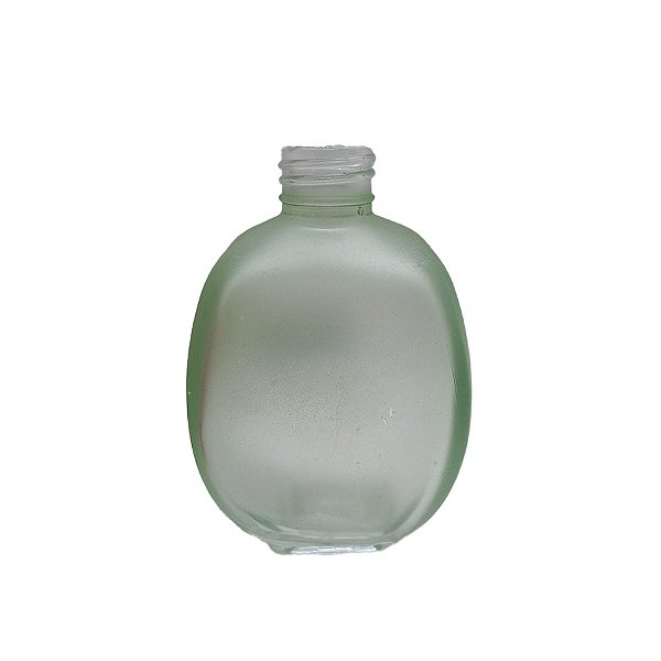 Frasco para Perfumaria de Vidro Oval - Difusor Cristal Verde - 220ml - 1 unidade - Rizzo