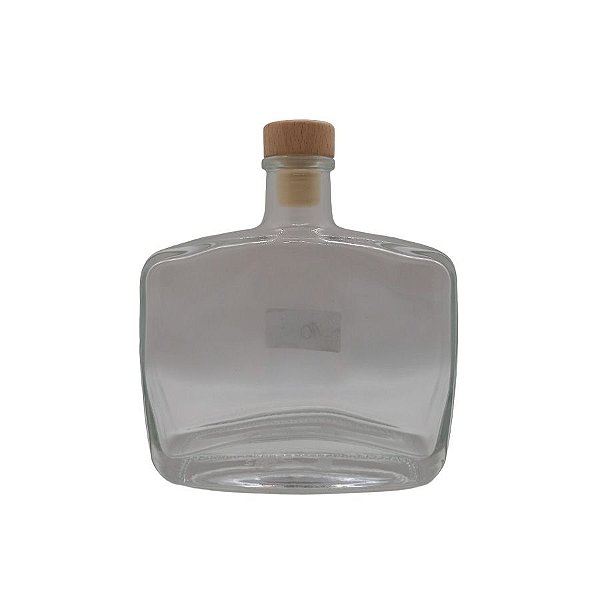 Frasco para Perfumaria de Vidro Retangular - Dublin - 350ml - 1 unidade - Rizzo