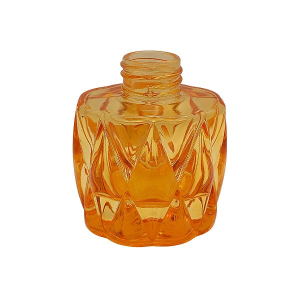 Frasco para Perfumaria de Vidro Oval - Zaragoza M Mel - 50ml - 1 unidade - Rizzo