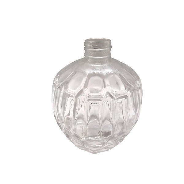 Frasco para Perfumaria de Vidro Redondo - Istambul Transparente - 400ml - 1 unidade - Rizzo
