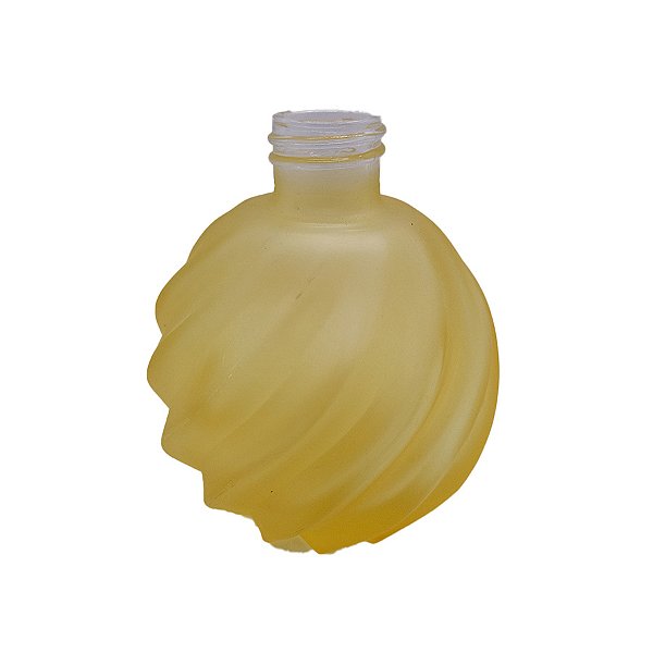 Frasco para Perfumaria de Vidro Redondo - Aspiral Ambar Ouro - 270ml - 1 unidade - Rizzo
