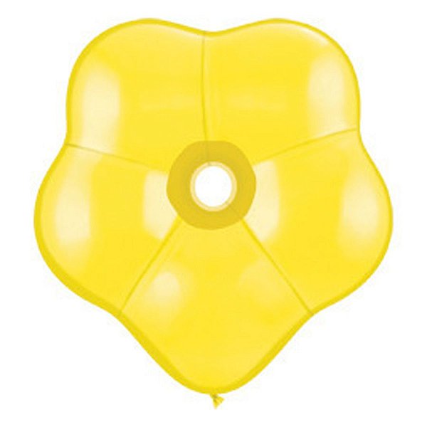 Balão de Festa Látex Blossom - Amarelo - 6" 15cm - 50 unidades - Qualatex Outlet - Rizzo