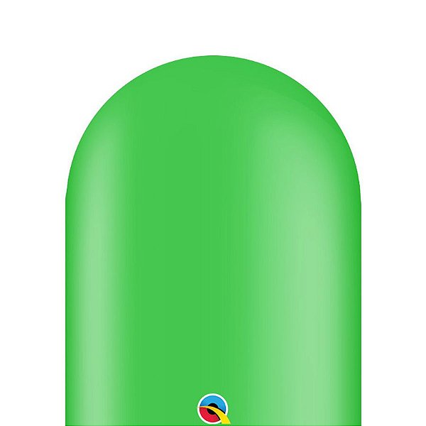 Balão de Festa Canudo - Verde Primavera 646Q  - 50 unidades - Qualatex Outlet - Rizzo