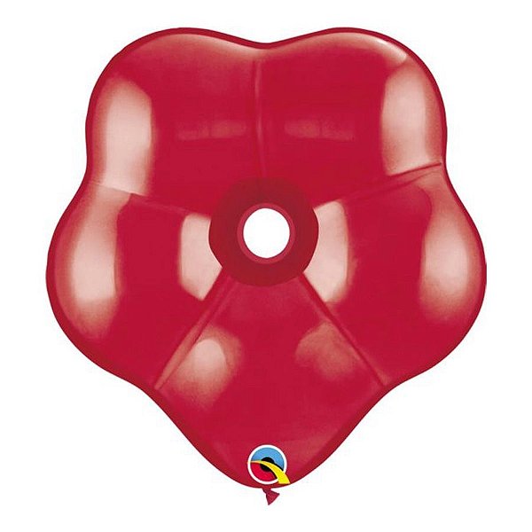 Balão de Festa Látex Blossom - Vermelho Rubi - 16" 40cm - 25 unidades - Qualatex Outlet - Rizzo