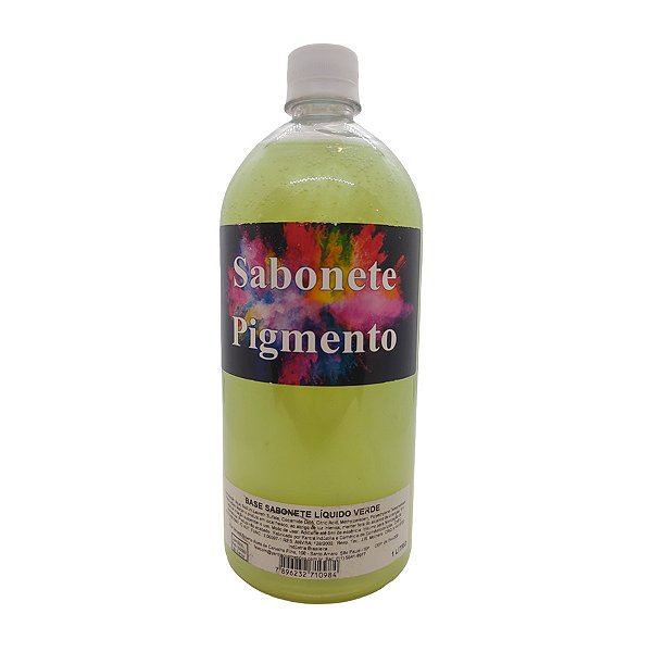 Base Sabonete Líquido Pigmento Verde - 1L - 1 unidade - Rizzo