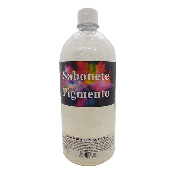 Base Sabonete Líquido Pigmento Perolado - 1L - 1 unidade - Rizzo