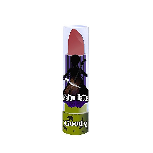 Batom Matte Wandinha Goody - Cor 05 - 2gr - 1 unidade - Rizzo