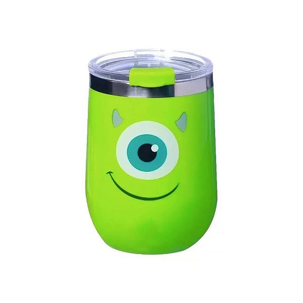 Copo Mike Wazowski Monstros SA - 400ml - 1 unidade - Zona Criativa - Rizzo