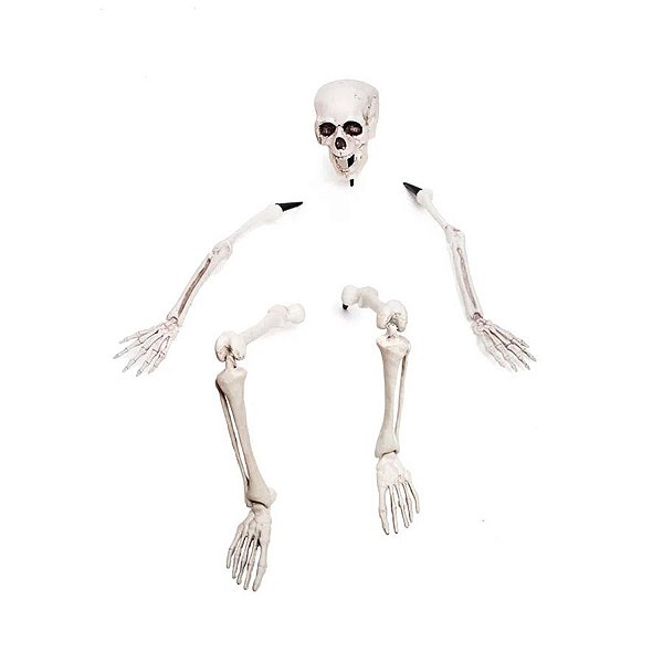 Esqueleto Decorativo - Halloween - 1 unidade - Cromus - Rizzo