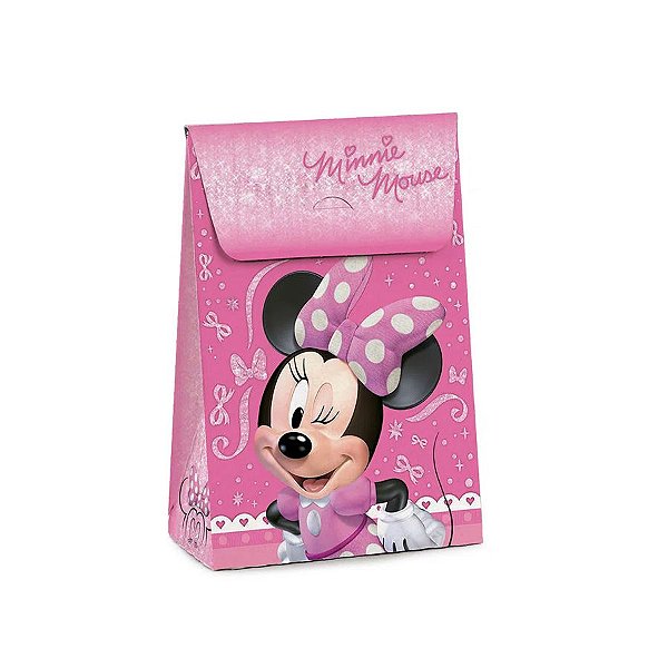 Caixa Trapézio - Minnie - 10 unidades - Cromus - Rizzo
