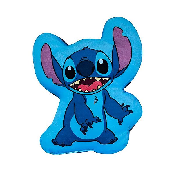 Almofada Stitch 35cm - Lilo & Stitch - 1 unidade - Disney Original - Rizzo