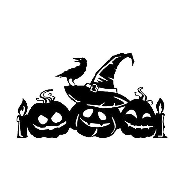 Transfer - Trio de Abóboras Halloween - 1 unidade - Rizzo