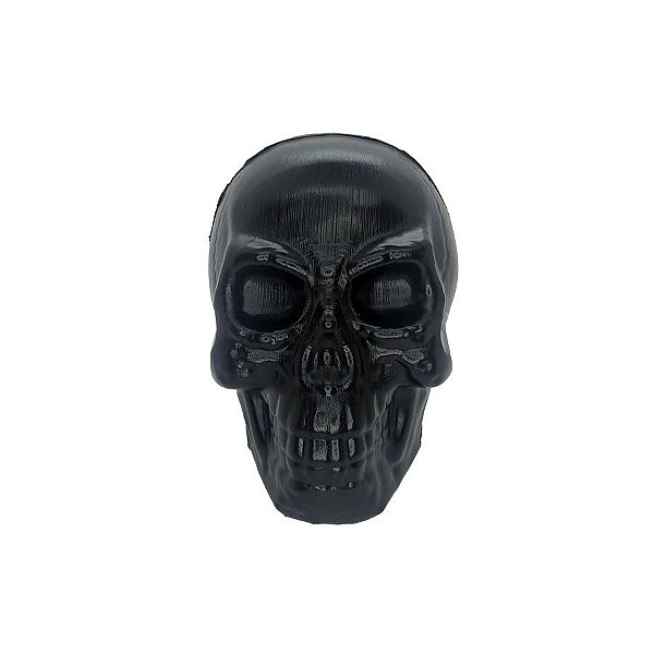 Enfeite Decorativo Halloween - Caveira Preto - 1 unidade - Rizzo