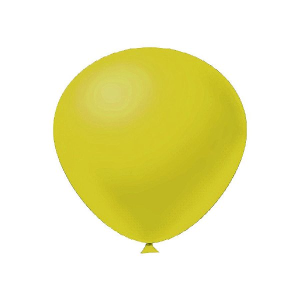 Balão de Festa Látex Big - Amarelo  - 1 unidade - FestBall - Rizzo