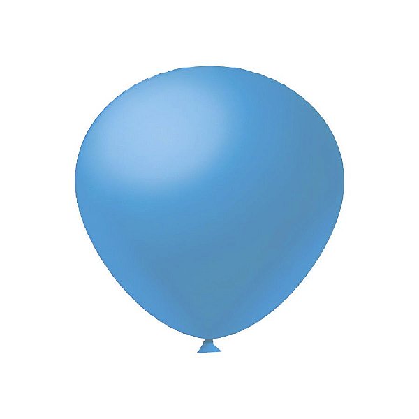 Balão de Festa Látex Big - Azul Claro  - 1 unidade - FestBall - Rizzo