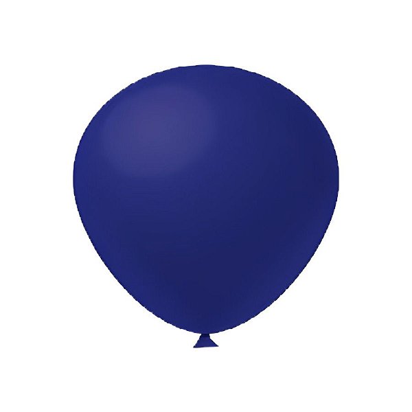 Balão de Festa Látex Big - Azul Escuro  - 1 unidade - FestBall - Rizzo