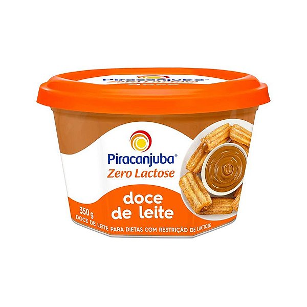 Doce de Leite Zero Lactose 350g - 1 unidade - Piracanjuba - Rizzo