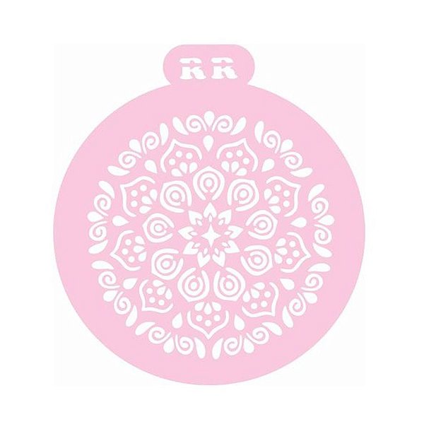 Stencil Redondo Mandala - Ref.3036 - 1 unidade - RR Cortadores - Rizzo