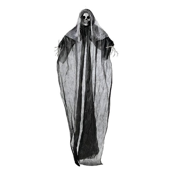 Enfeite Decorativo Halloween - Caveira Thor - 1,80m  - 1 unidade - Cromus - Rizzo