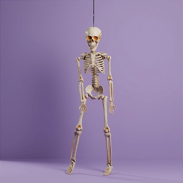 Enfeite Decorativo Halloween - Caveira Amom - 40cm - 1 unidade - Cromus - Rizzo