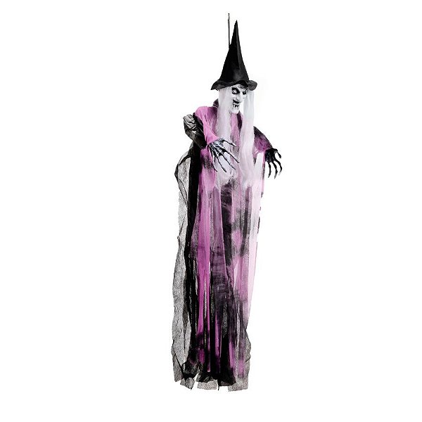 Enfeite Decorativo Halloween - Bruxa Margareth - 1m  - 1 unidade - Cromus - Rizzo