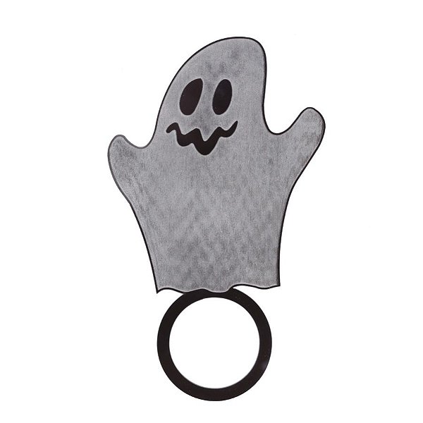 Argola para Guardanapo Fantasma - Halloween Travessuras - 1 unidade - Cromus - Rizzo