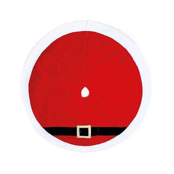 Saia para Árvore Roupa Noel - 120cm - 1 unidade - Cromus - Rizzo