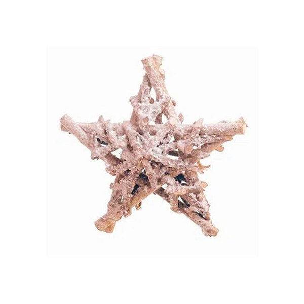 Estrela Rústica Natural P - 20cm - 1 unidade - Cromus - Rizzo