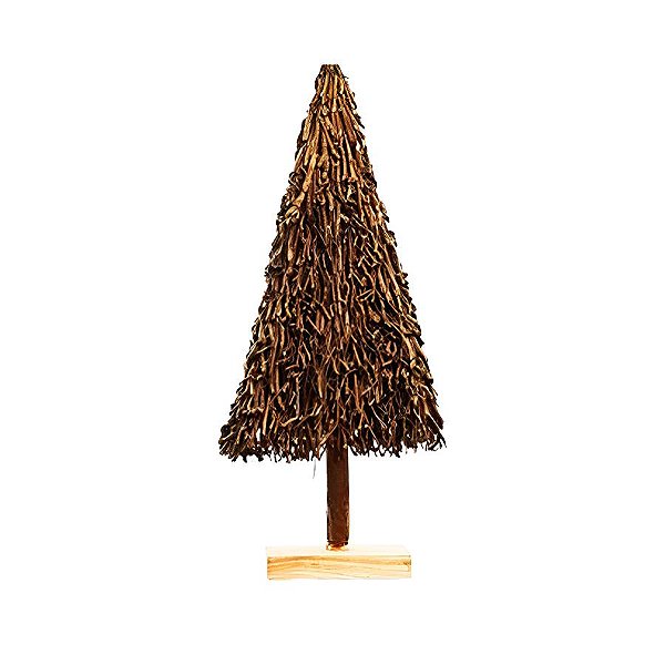 Árvore de Natal Rústica de Galhos Secos - 40cm - 1 unidade - Cromus - Rizzo