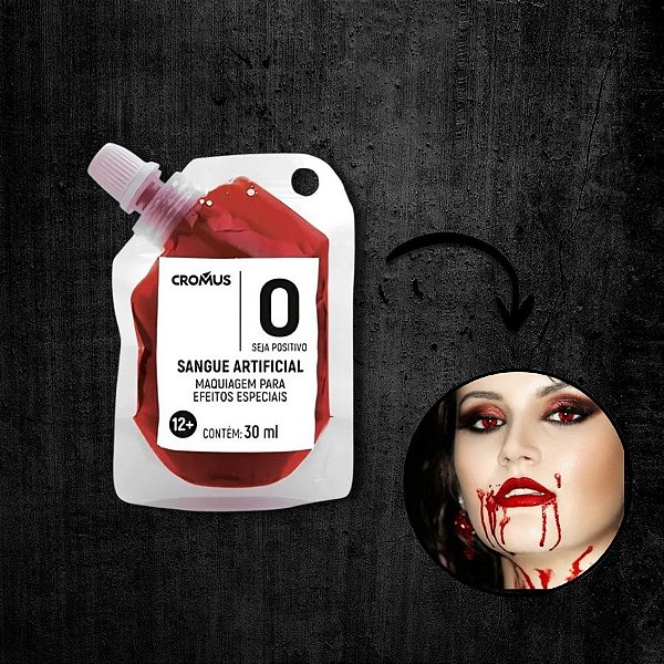 Bolsa de Sangue Halloween - 1 unidade - Cromus - Rizzo