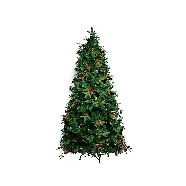 Árvore de Natal de Berry - 540 galhos - 1,8m - 1 unidade - Rizzo