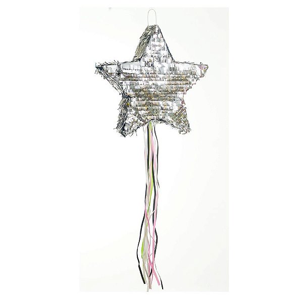 Pinhata Para Festa Infantil Formato Estrela 45cm - 1 unidade - Cromus - Rizzo