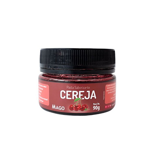 Pasta Saborizante Sabor Cereja - 90g - 1 unidade - Mago - Rizzo