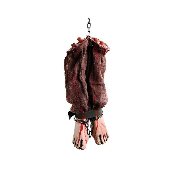 Enfeite Decorativo Halloween - Pernas Penduradas com Sangue  - 1 unidade - Cromus  - Rizzo