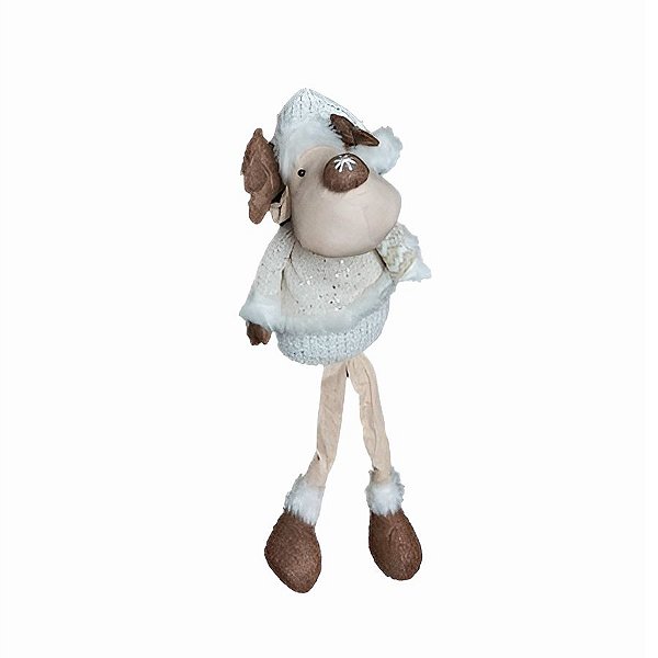 Enfeite de Natal Rena - 34cm - 1 unidade - Rizzo