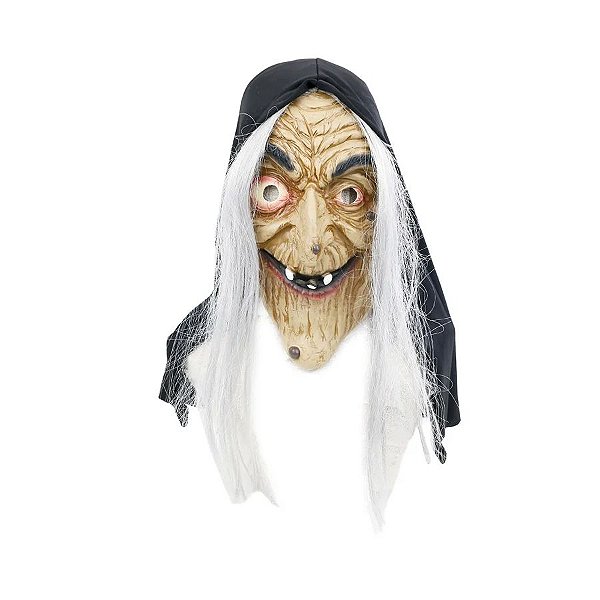 Máscara de Halloween Bruxa - 1 unidade - Cromus - Rizzo