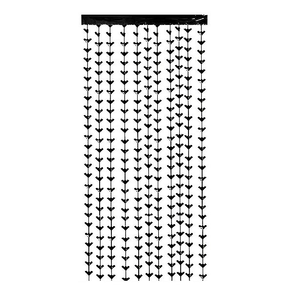 Cortina Decorativa de Halloween - Morcegos 2x1m  - 1 unidade - Rizzo