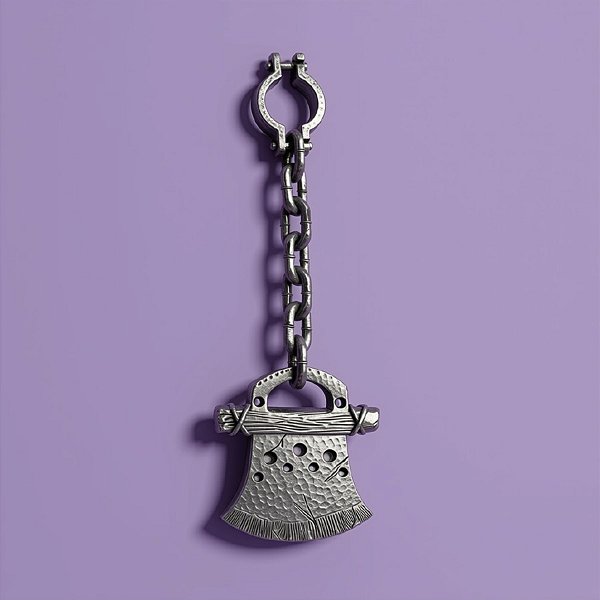 Enfeite Decorativo de Halloween - Machado Corrente  - 1 unidade - Rizzo
