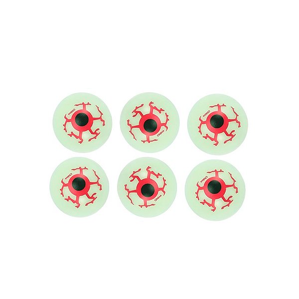 Enfeite Decorativo Halloween - Olhos Verdes - 6 unidades - Rizzo