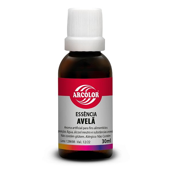 Essência Avelã 30 ml Arcolor