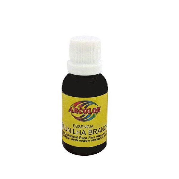 Essência de Baunilha Branca 30 ml Arcolor