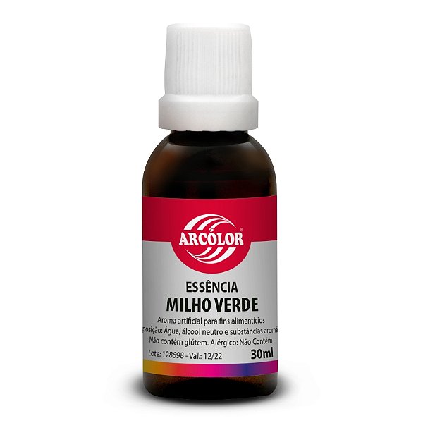 Essência Milho Verde 30 ml Arcolor