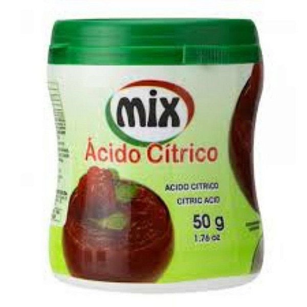 Ácido Cítrico 50g Mix